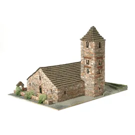 Domus Kits Modellbausatz 22 Sant Joan de Boi Braun/Grau 2639-tlg.