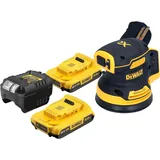 DeWalt DeWalt, + DCW 210 D2 Akku Exzenterschleifer 18 V 125 mm Brushless + 2x Akku 2,0 Ah + Ladegerät
