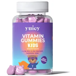yuicy Kids Multivitamin Gummibärchen - Immunsystem Stärken 60 St