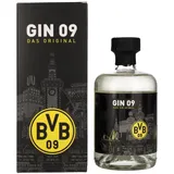 BVB Gin 09 das Original | mit hochwertiger Geschenkverpackung | 500ml Einzelflasche | 43% vol | ausgezeichneter Gin des BVB 09 | hochwertiger Gin | Geschenkidee für echte Borussia Dortmund Fans