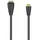 Hama HDMI-Kabeladapter Typ-C auf Typ-A 0,10 m Schwarz