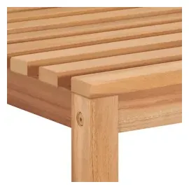 vidaXL Gartenstuhl 49,4 x 53 x 25,9 cm braun 6 St.