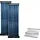 Bosch Solaranlage SO847, Flachdach, Beschwerungswannen