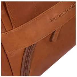 The Chesterfield Brand Rich Business-Rucksack Leder 45 cm Laptopfach braun