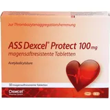ASS Dexcel Protect 100 mg magensaftres.Tabletten 50 St.