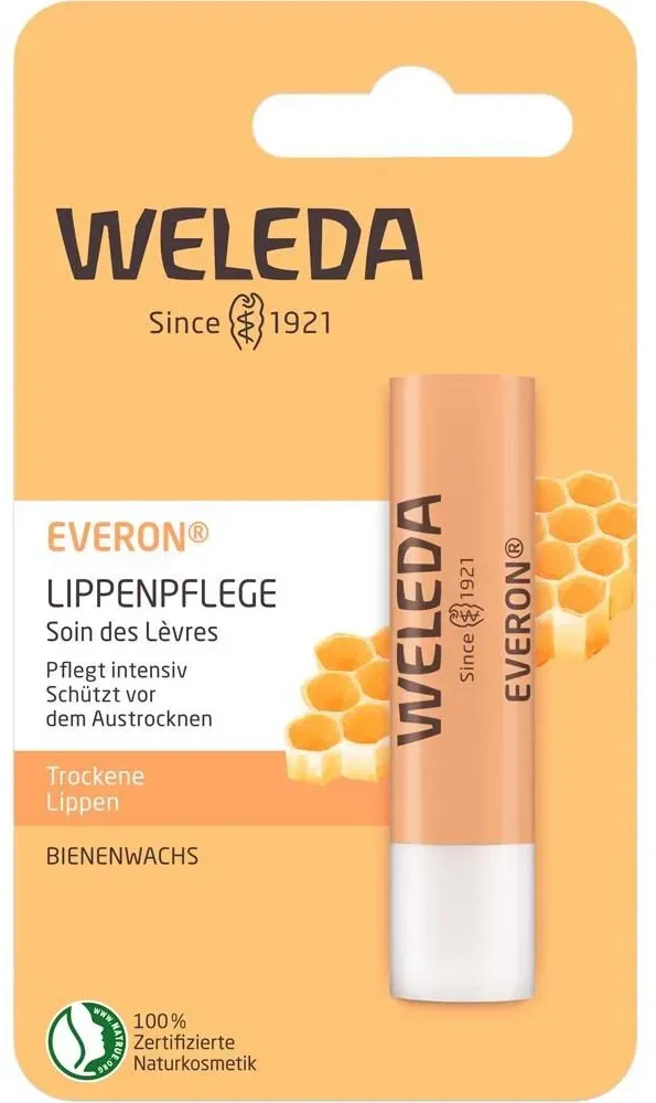 Weleda Everon Lippenpflege - Pflegt und schützt trockene Lippen ganz natürlich