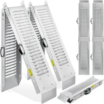 monzana Auffahrrampe 2er-Set 400kg klappbar