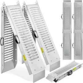 monzana Auffahrrampe 2er-Set 400kg klappbar