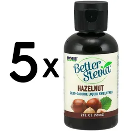 NOW Foods (NOW Foods Better Stevia Liquid Extract, Hazelnut