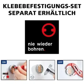 Trendline Seifenschale Simple Round Edelstahl gebürstet Silber