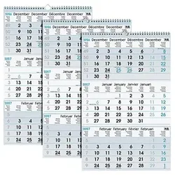 3 3-Monats-Wandkalender 2026