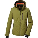 KILLTEC Damen SkijackeFunktionsjacke mit abzippbarer Kapuze und Schneefang KSW 36 WMN SKI JCKT, kiwi, 36,