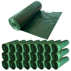 Wellhome – Packung mit 500 30-l-Müllbeuteln mit Selbstverschluss und Tropfschutz, hergestellt aus recycelten Materialien der Marke