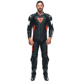 Dainese Tosa 1-tlg. schwarz/neon-rot/weiß 52