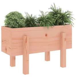 furnicato Hochbeet Pflanzkübel 62 x 30 x 38 cm Braun