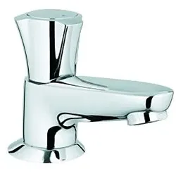 Grohe Costa Standventil 20404001 chrom, Gussauslauf, Markierung blau