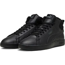 Puma Smash 3.0 Mid WTR Herren Schwarz/Shadow Gray 40