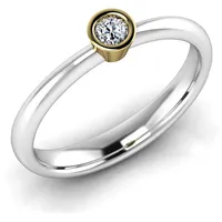 Verlobungsring VR02 585er Weifl-/Gelbgold - 6807