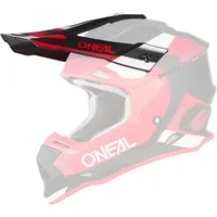 O'Neal Oneal 2Series Spyde Helmschirm schwarz-rot für Männer