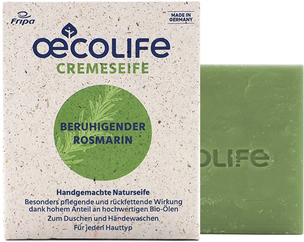 Feste Naturseife beruhigender Rosmarin