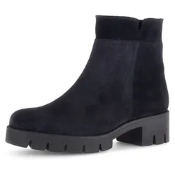 Gabor Stiefelette, Blockabsatz, Boots, Chunky-Boots mit Innenreißverschluss Gabor nachtblau 44