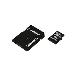 GoodRam microSDHC 16GB Class 10 UHS-I + SD-Adapter