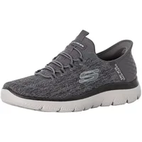 SKECHERS Summits Herren Weit Charcoal Mesh/Black Trim 45