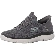 SKECHERS Summits Herren Weit Charcoal Mesh/Black Trim 45