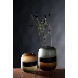 LEONARDO Dekovase LEONARDO "GK/Vase CORSO SABBIA", bunt (mehrfarbig), B:21cm H:25cm T:21cm, Glas, Vasen, aus Glas