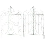 CLP Rankgitter Mandevilla 2er Set  antik-grün