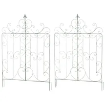 CLP Rankgitter Mandevilla 2er Set  antik-grün