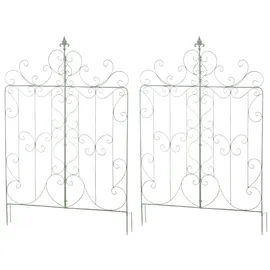 CLP Rankgitter Mandevilla 2er Set  antik-grün