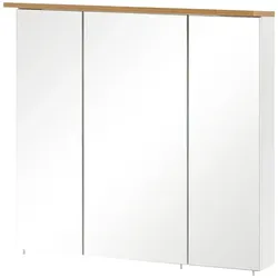 Spiegelschrank  Padua , weiß , Maße (cm): B: 70,5 H: 72,5 T: 24