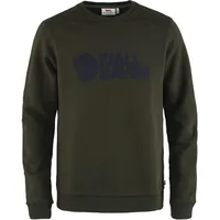 Fjällräven Logo Pullover - Deep Forest - XS