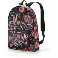 reisenthel mini maxi rucksack, Einkaufstasche, Backpack, Paisley Black, 14 L