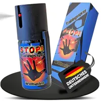 Wilhelm Pfefferspray Tierabwehr Selbstverteidigung CS Gas KO Spray hochdosiert (ca. 2 Mio. Scoville) effektives Verteidigungsspray (Jet Training, 40ml)