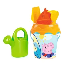 Smoby 7600040237 Peppa Sandeimergarnitur mit Gießkanne
