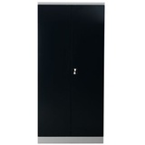 PROREGAL Stahlschrank Bee | HxBxT 195x92x60 cm | Grau-Anthrazit