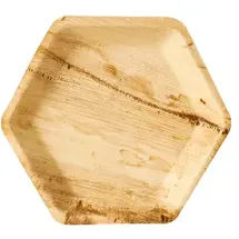 Papstar Teller Palmblatt 6-eckig 23,5 cm