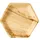 Papstar Teller Palmblatt 6-eckig 23,5 cm