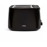 LIVOO DOD167N Toaster 4 Scheiben 1500 Watt - Schwarz