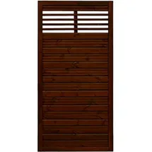 Andrewex Sichtschutzelement 90 x 180 cm Braun/Holz