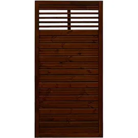 Andrewex Sichtschutzelement 90 x 180 cm Braun/Holz