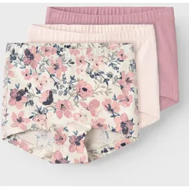 NAME IT Mädchen Nmftights 3p Nostalgia Flower Noos, Nostalgia Rose, 92 - 92
