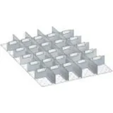 Lista Werkstattwagen Stahlblech 459x612x75mm mehrfarbig