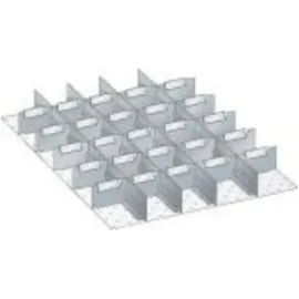 Lista Werkstattwagen Stahlblech 459x612x75mm mehrfarbig