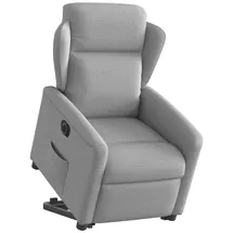 vidaXL Relaxsessel mit Aufstehhilfe Elektrisch 95 x 100 x 95 cm Grau