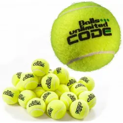 Tennisbälle - Balls Unlimited Code Green - 60er Beutel - gelb/gelb