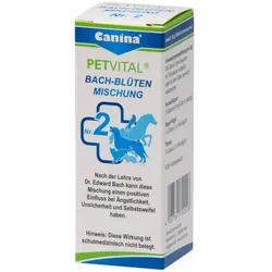 Canina PETVITAL BACH-BLÜTEN MISCHUNG Nr. 2 Globuli vet. 10 g Globuli