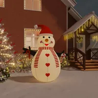 VidaXL Aufblasbarer Schneemann mit LEDs 250 cm
